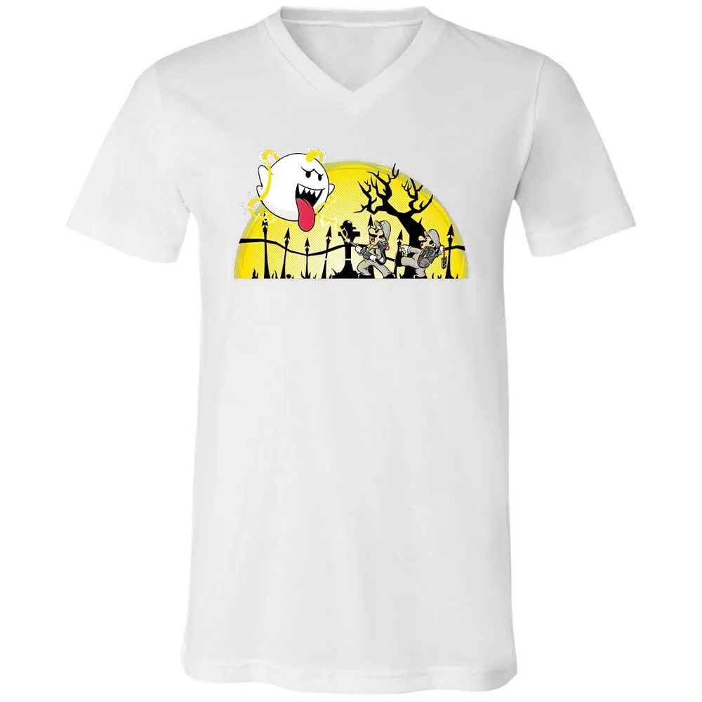 Unisex V-Neck T-Shirt - PZ18CRCZ - White - 5