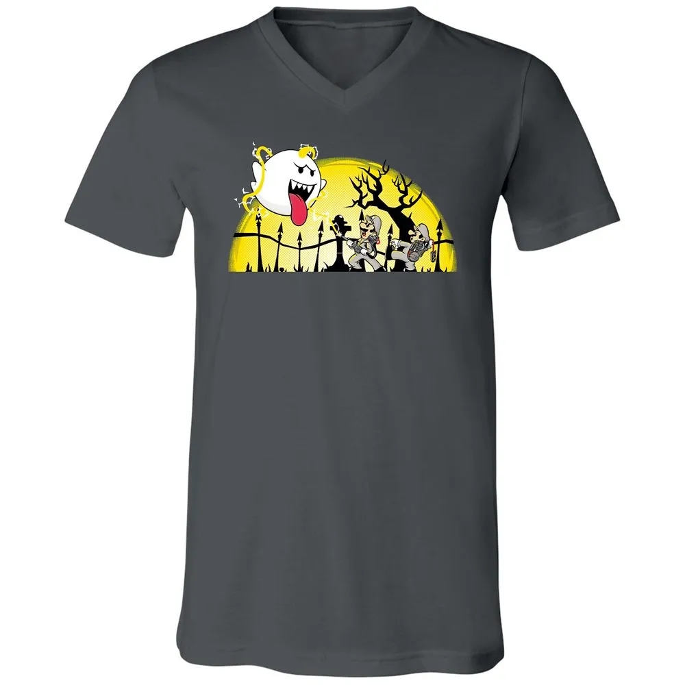 Unisex V-Neck T-Shirt - PZ18CRCZ - Asphalt - 12
