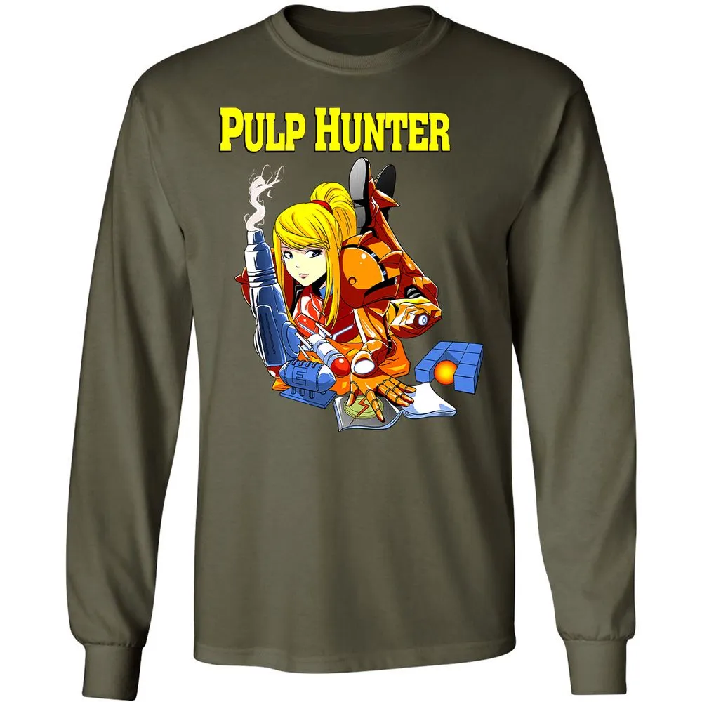 Long Sleeve T-Shirt - H9A6JD84 - Military Green - 16