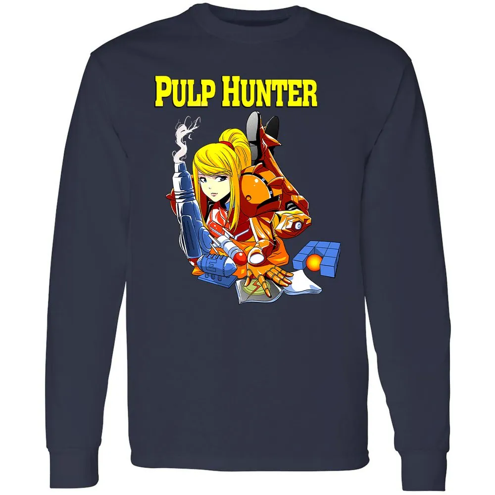 Long Sleeve T-Shirt - H9A6JD84 - Navy - 2