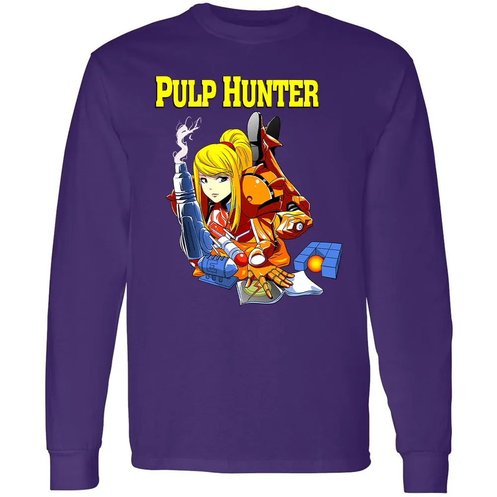 Long Sleeve T-Shirt - H9A6JD84 - Purple - 13