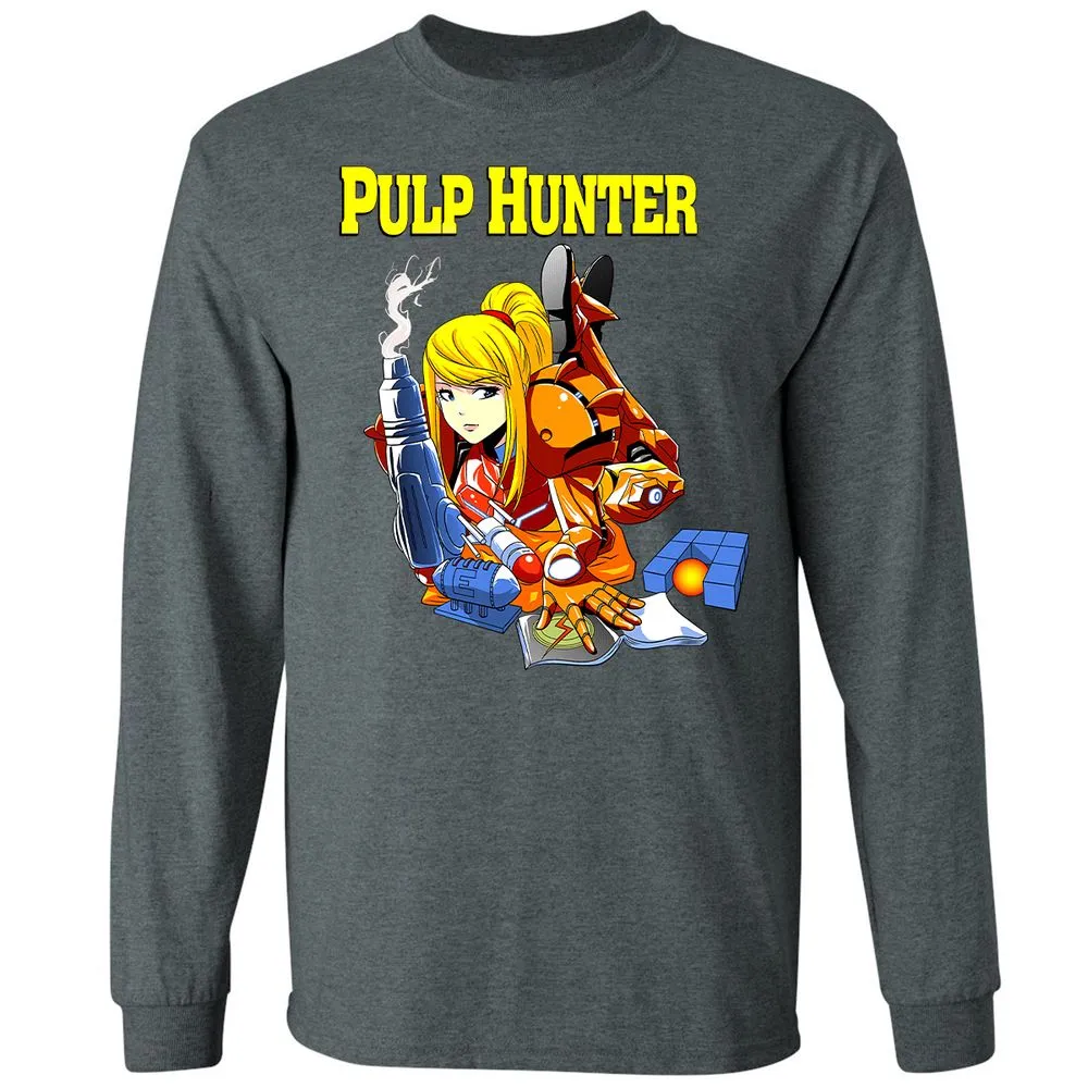 Long Sleeve T-Shirt - H9A6JD84 - Dark Heather - 15