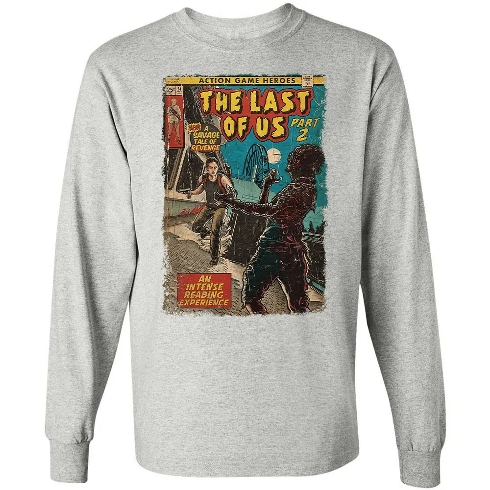 Long Sleeve T-Shirt - VNPZ7P3Y - Ash - 7