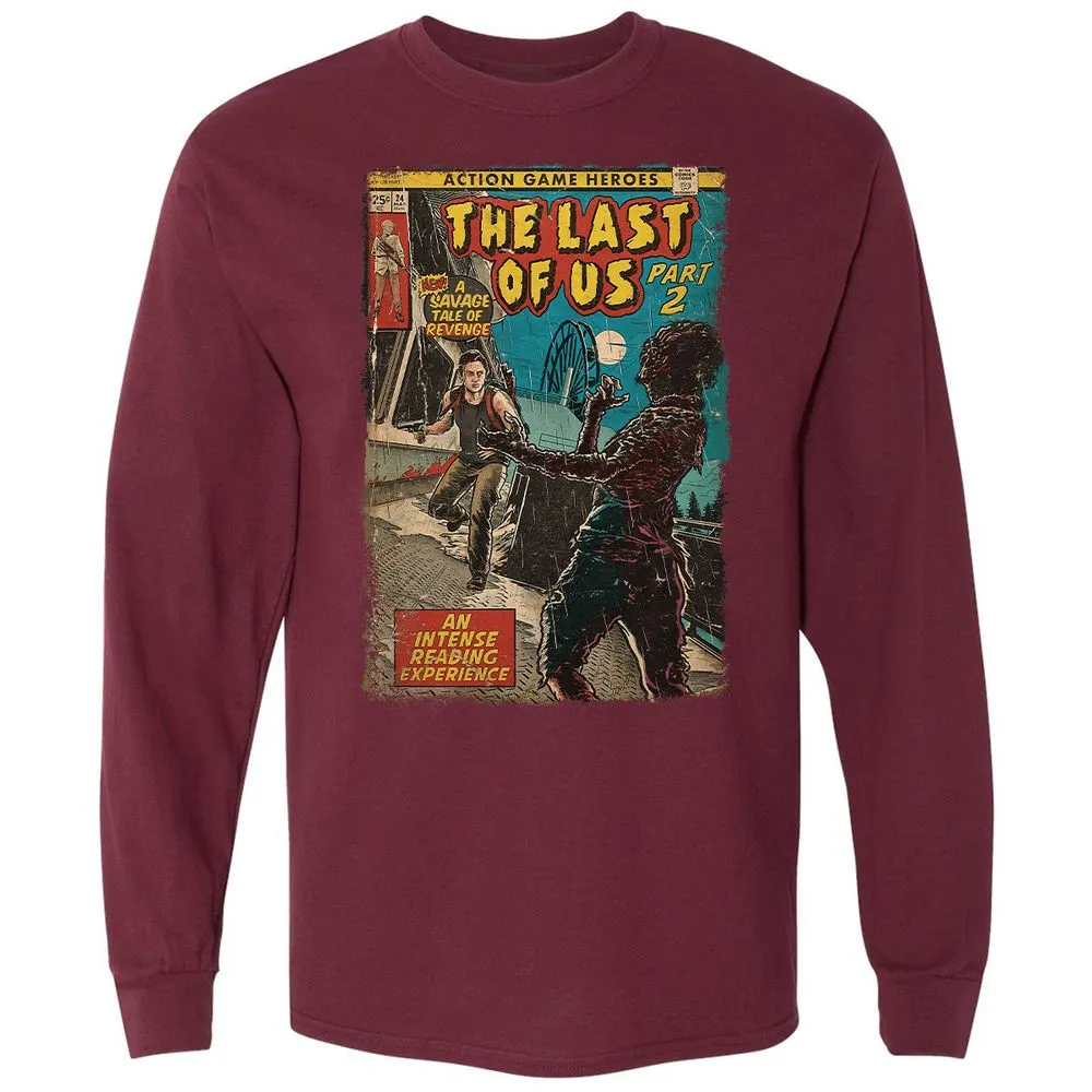Long Sleeve T-Shirt - VNPZ7P3Y - Maroon - 11