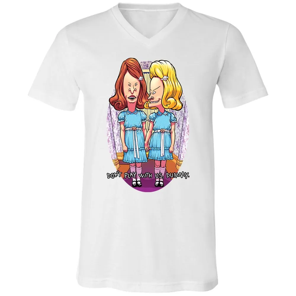 Unisex V-Neck T-Shirt - NZDT194K - White - 5