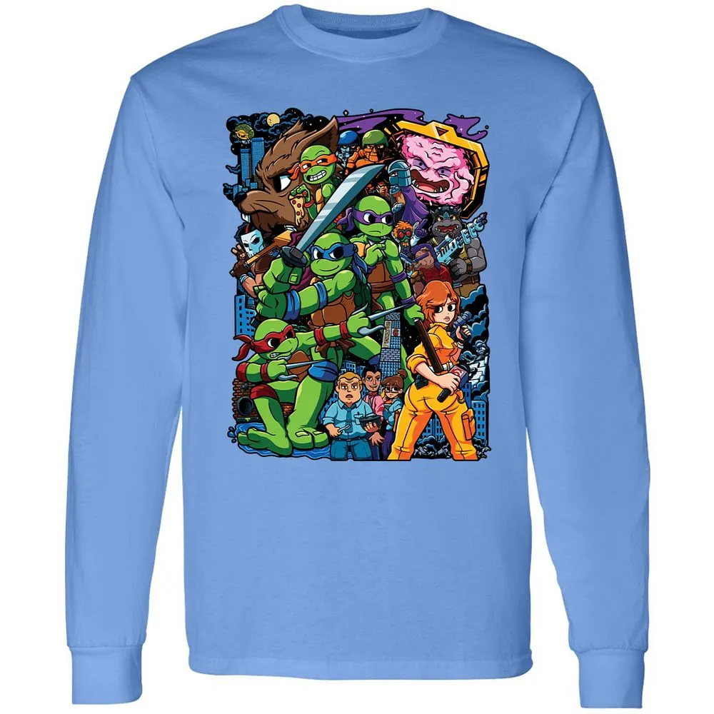 Long Sleeve T-Shirt - 213VCH8N - Carolina Blue - 12