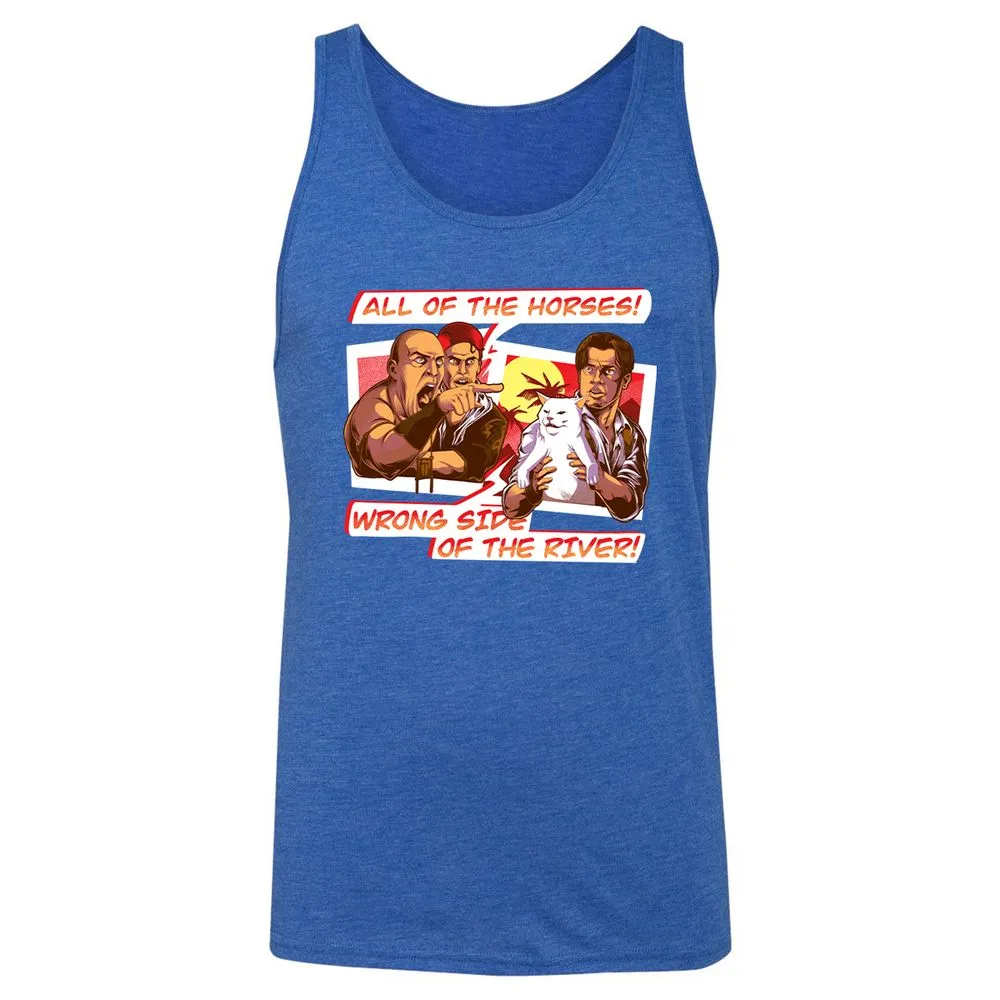 Unisex Jersey Tank - XE1WA5NQ - True Royal Triblend - 12