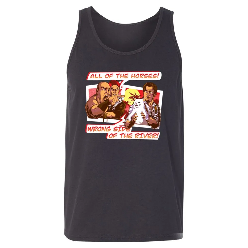 Unisex Jersey Tank - XE1WA5NQ - Dark Grey - 7