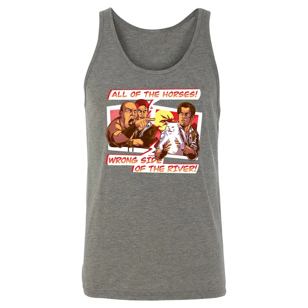Unisex Jersey Tank - XE1WA5NQ - Grey Triblend - 8