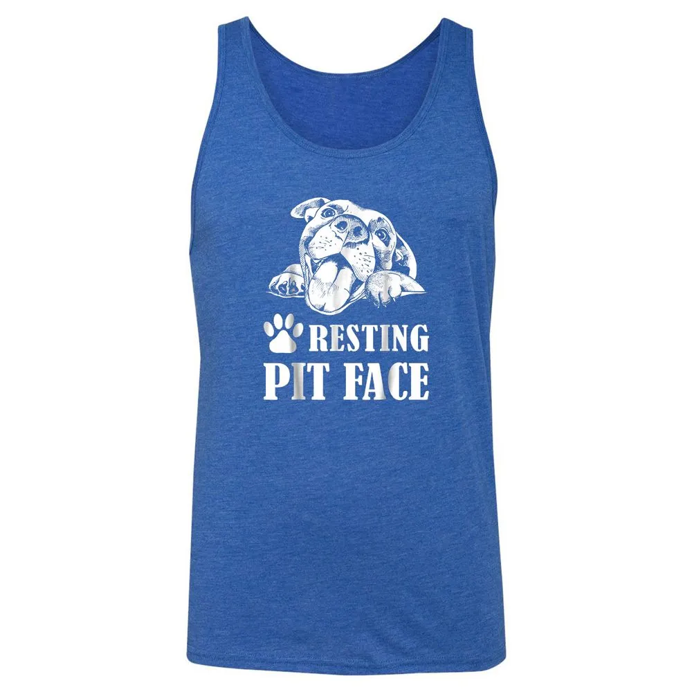 Unisex Jersey Tank - JFV3CCH8 - True Royal Triblend - 12