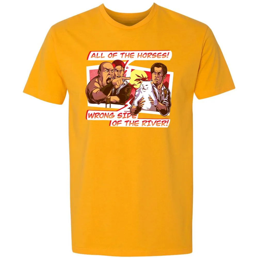 Premium Unisex T-Shirt - 73RW33R9 - Gold - 12