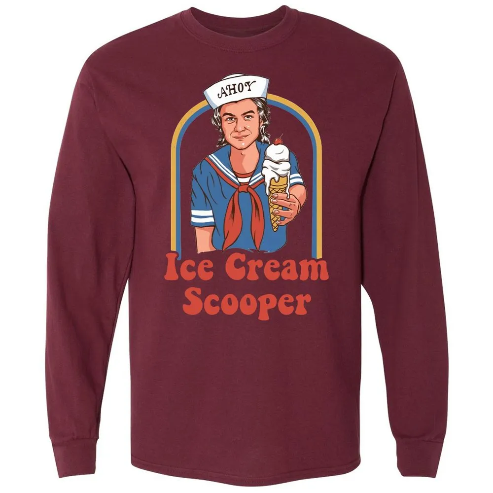 Long Sleeve T-Shirt - 2QKD4BNF - Maroon - 11