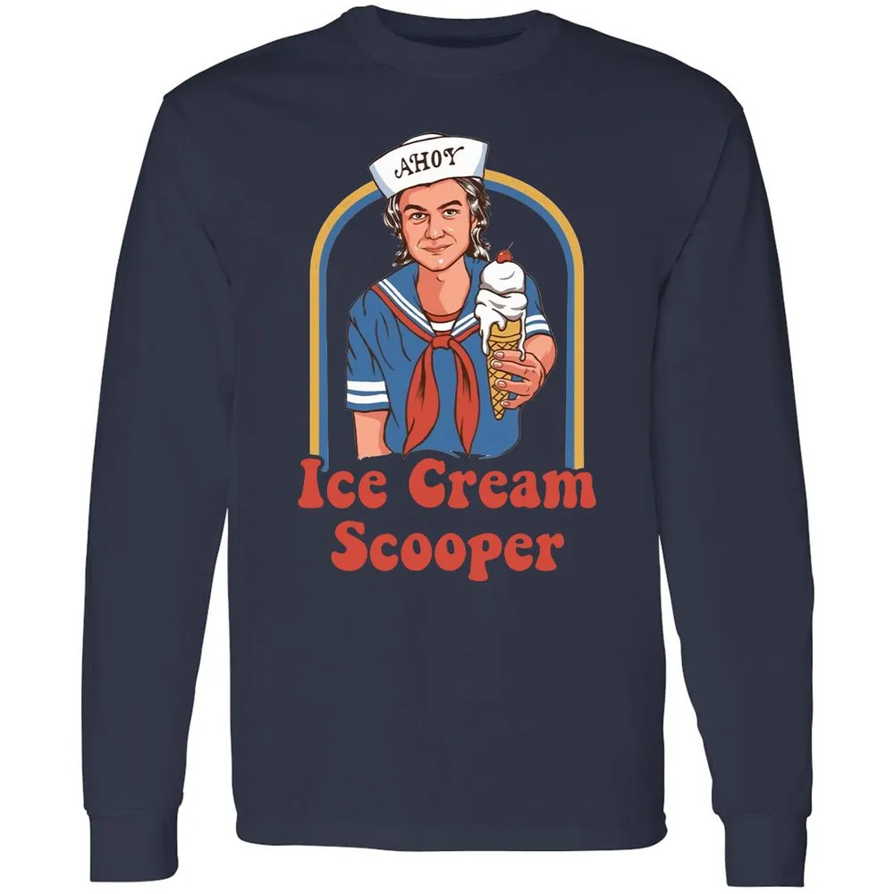 Long Sleeve T-Shirt - 2QKD4BNF - Navy - 2