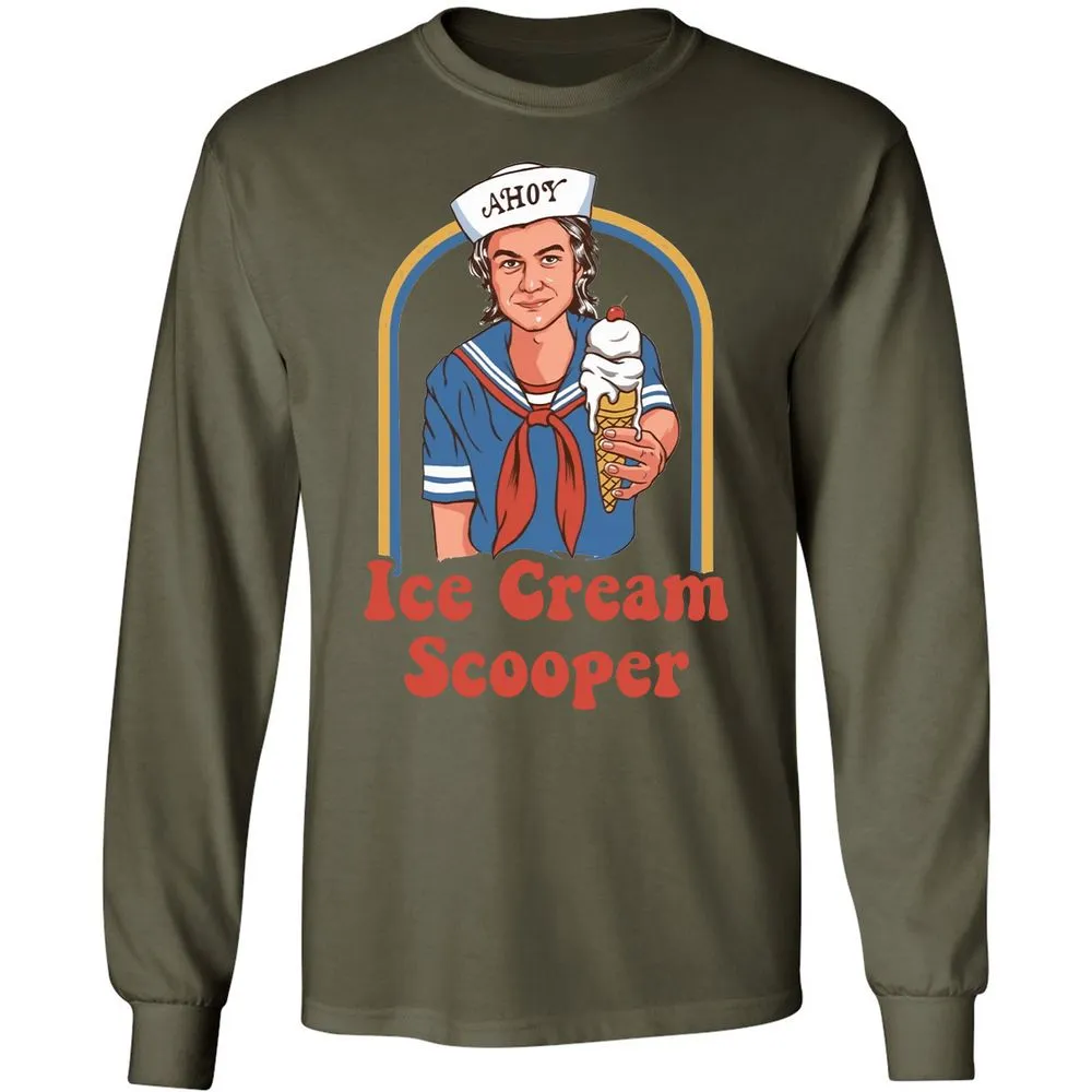 Long Sleeve T-Shirt - 2QKD4BNF - Military Green - 16