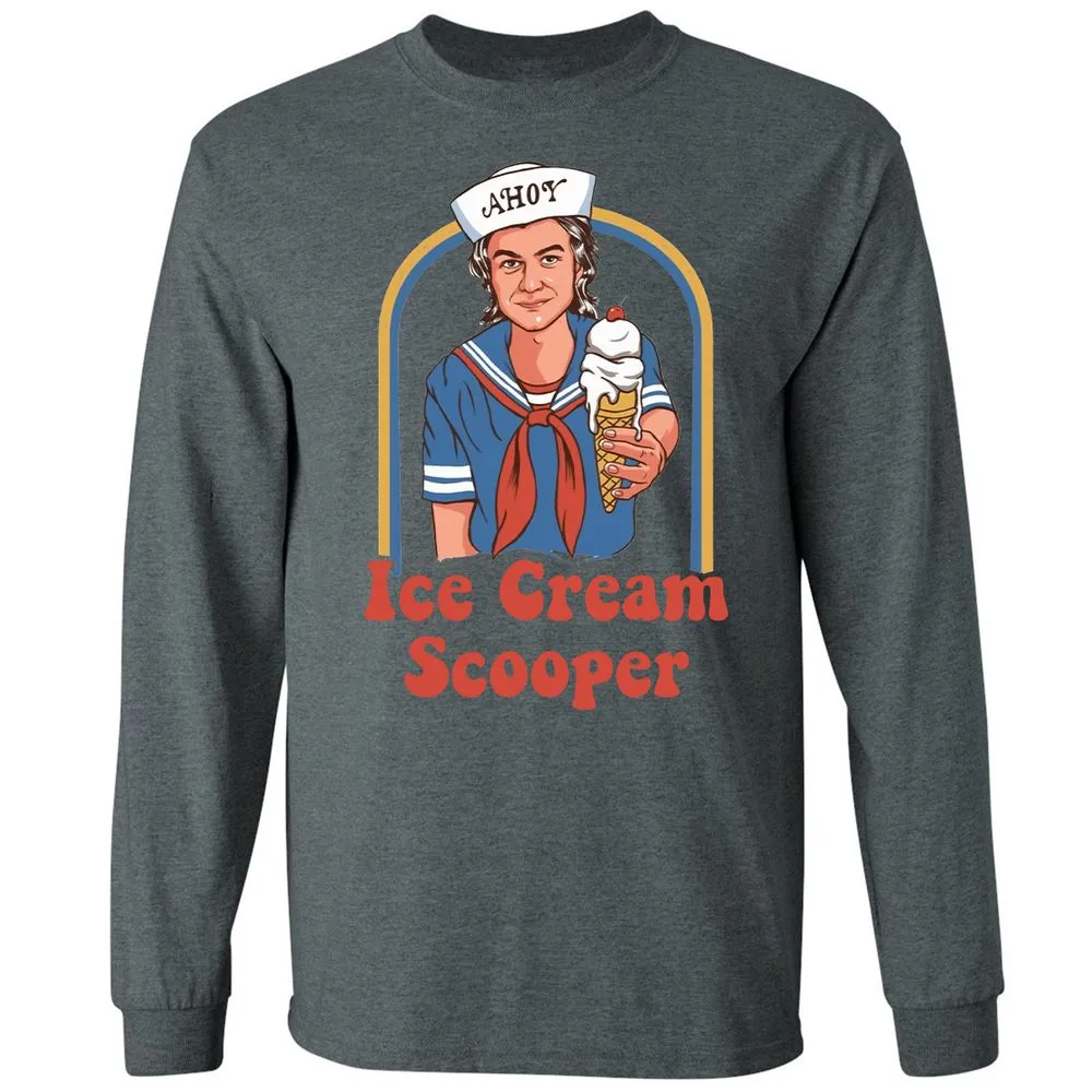 Long Sleeve T-Shirt - 2QKD4BNF - Dark Heather - 15