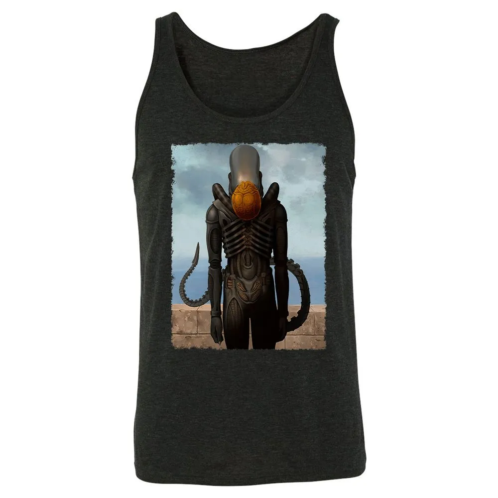 Unisex Jersey Tank - AJH2ZAY4 - Charcoal Black Triblend - 5