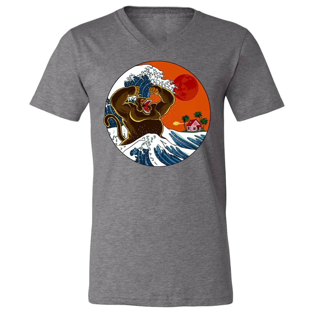 Unisex V-Neck T-Shirt - S7944W6C - Deep Heather - 13