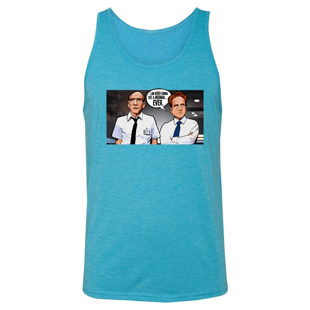 Unisex Jersey Tank - GVMSMXYT - Aqua Triblend - 3