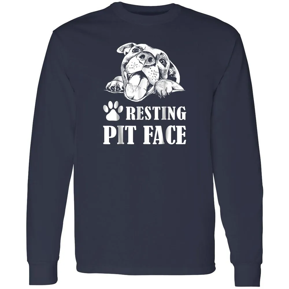Long Sleeve T-Shirt - 2BKC4EPD - Navy - 2