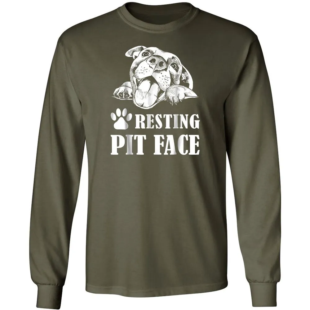 Long Sleeve T-Shirt - 2BKC4EPD - Military Green - 16