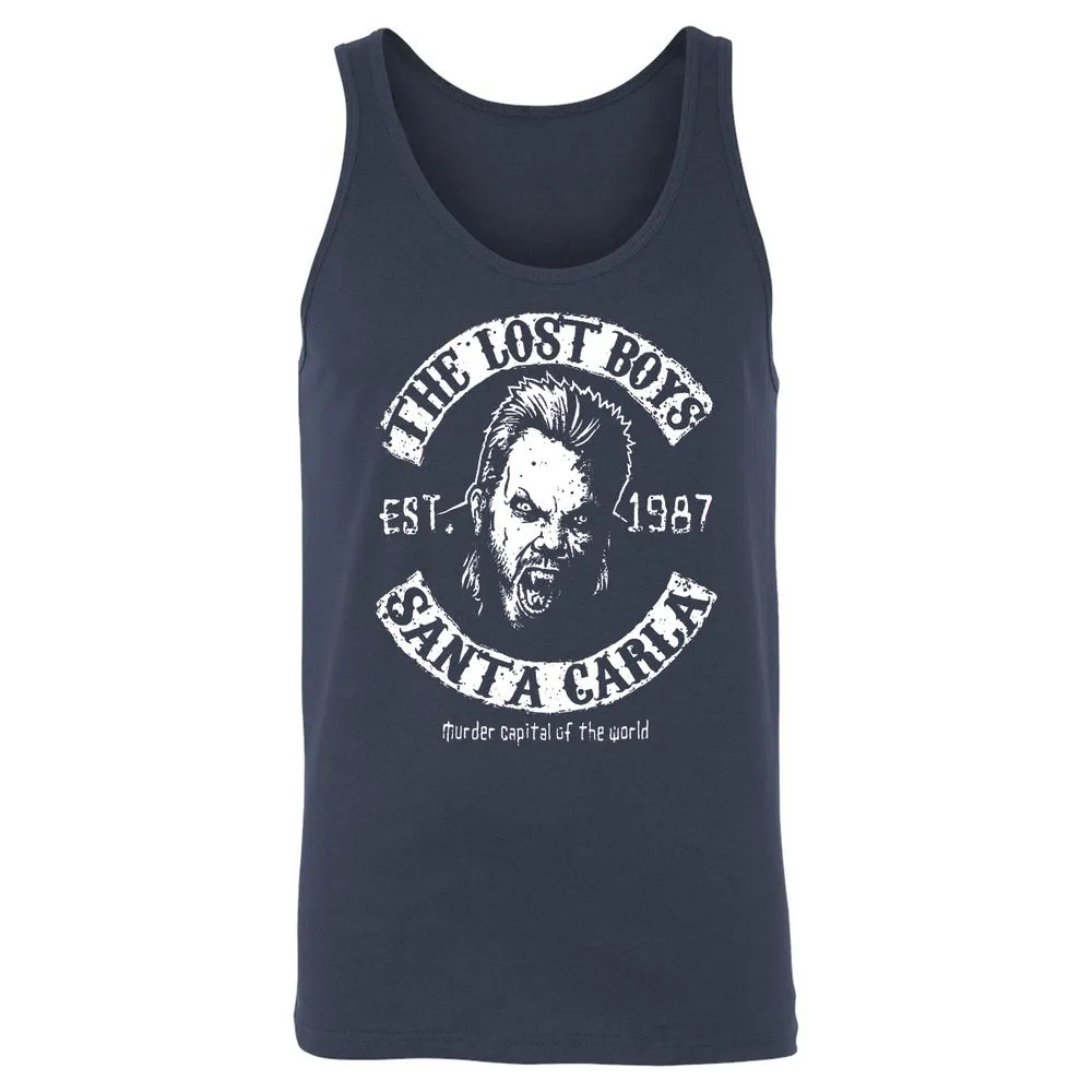 Unisex Jersey Tank - MYPSTUKY - Navy - 2