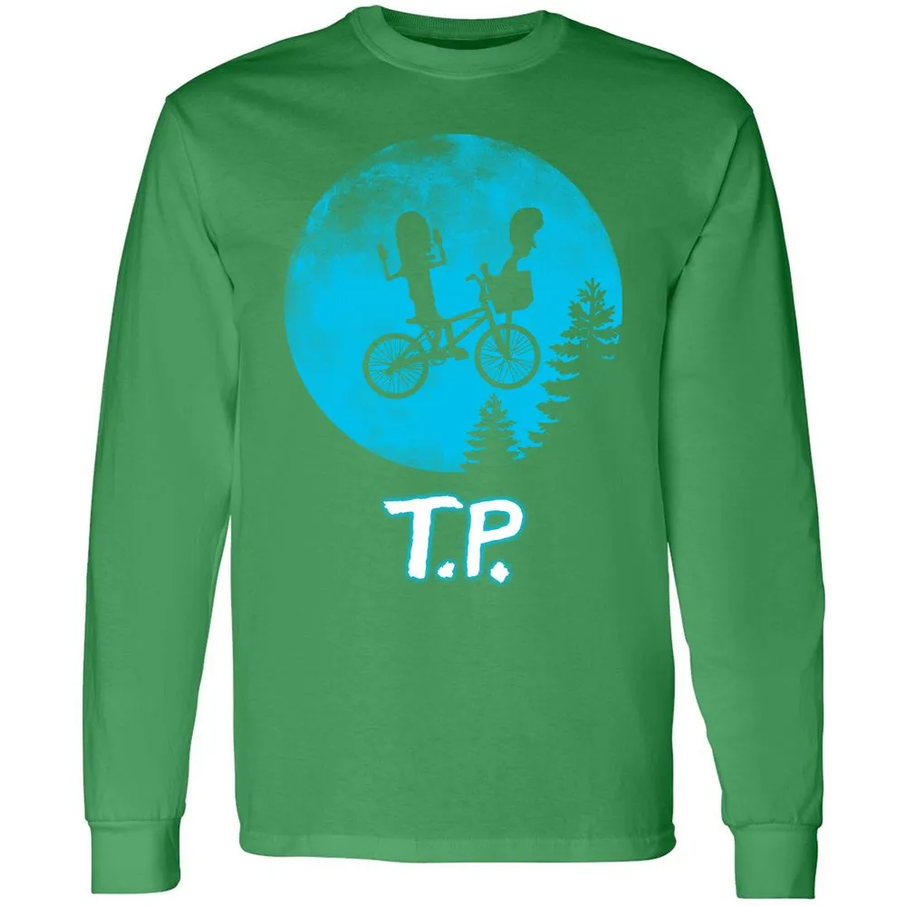 Long Sleeve T-Shirt - 7E2QKVHR - Irish Green - 10
