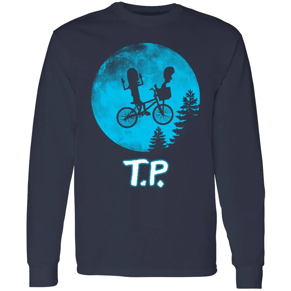 Long Sleeve T-Shirt - 7E2QKVHR - Navy - 2
