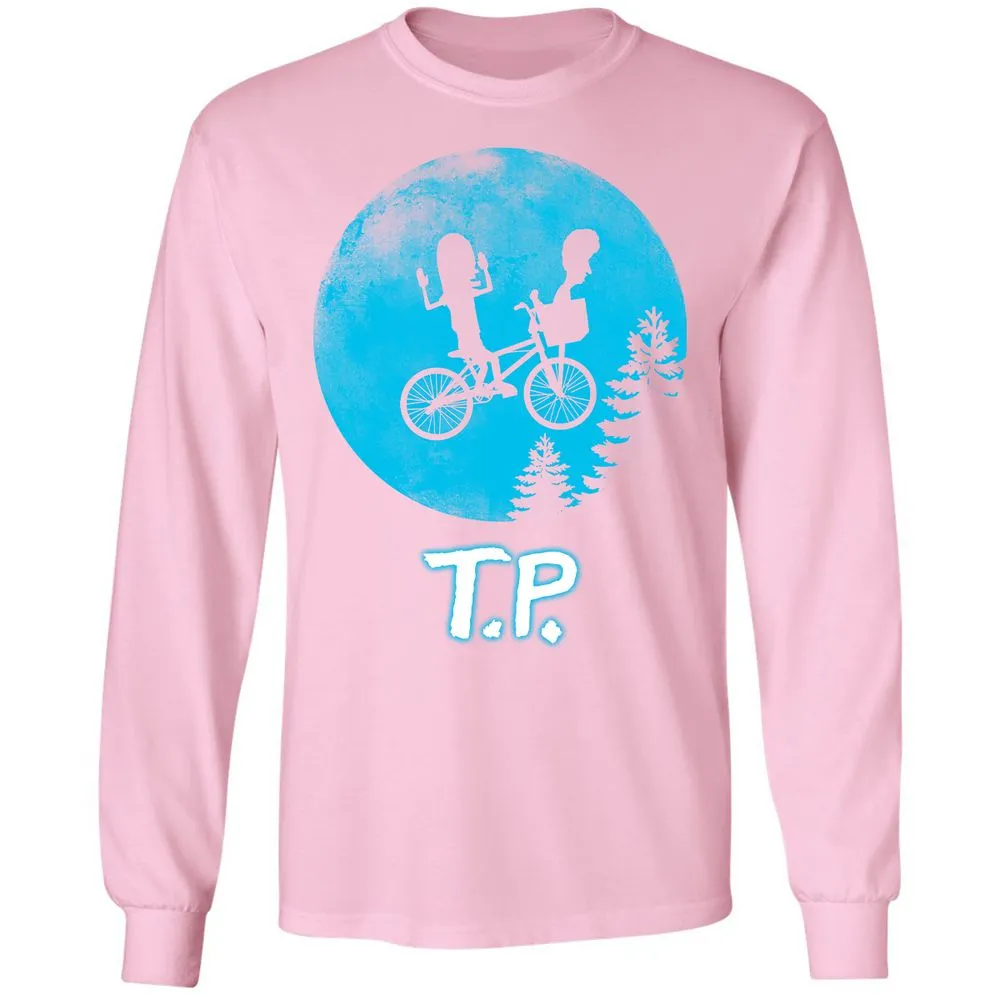 Long Sleeve T-Shirt - 7E2QKVHR - Light Pink - 3