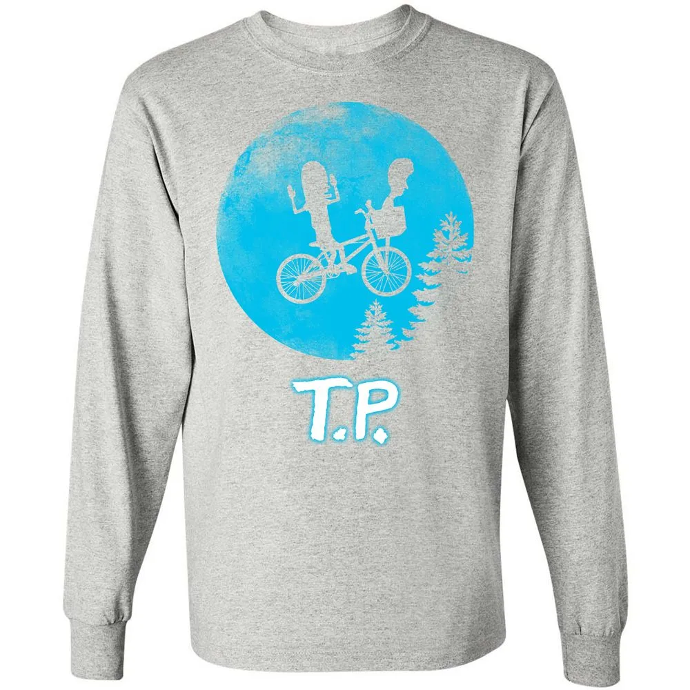 Long Sleeve T-Shirt - 7E2QKVHR - Ash - 7