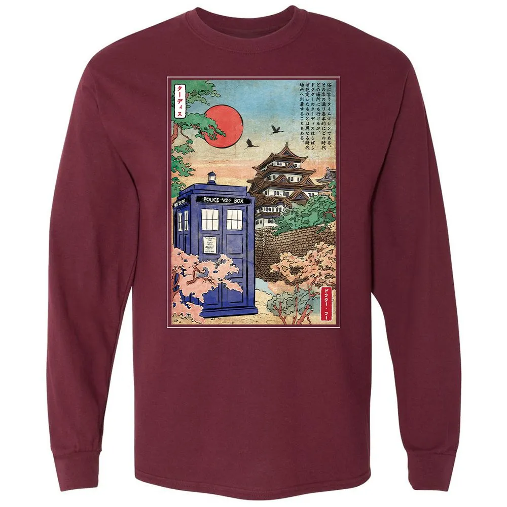 Long Sleeve T-Shirt - WYJRYSGH - Maroon - 11
