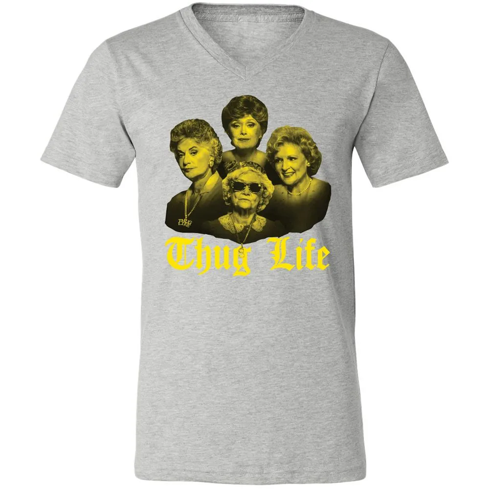 Unisex V-Neck T-Shirt - C59D8Y44 - Athletic Heather - 7