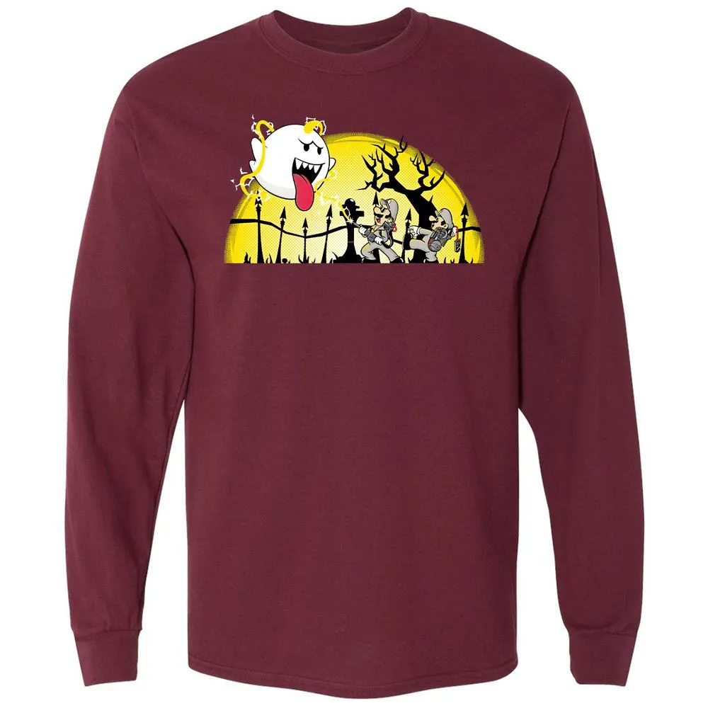 Long Sleeve T-Shirt - 9ASGYUAJ - Maroon - 11