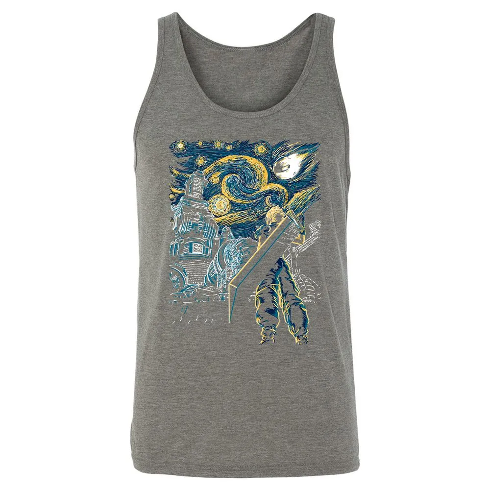 Unisex Jersey Tank - A9F3B4Q6 - Grey Triblend - 8