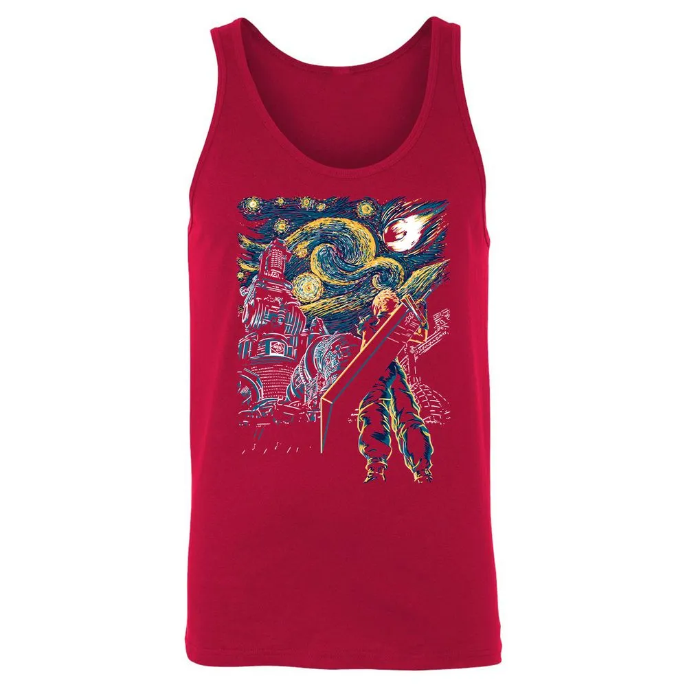 Unisex Jersey Tank - A9F3B4Q6 - Red - 11