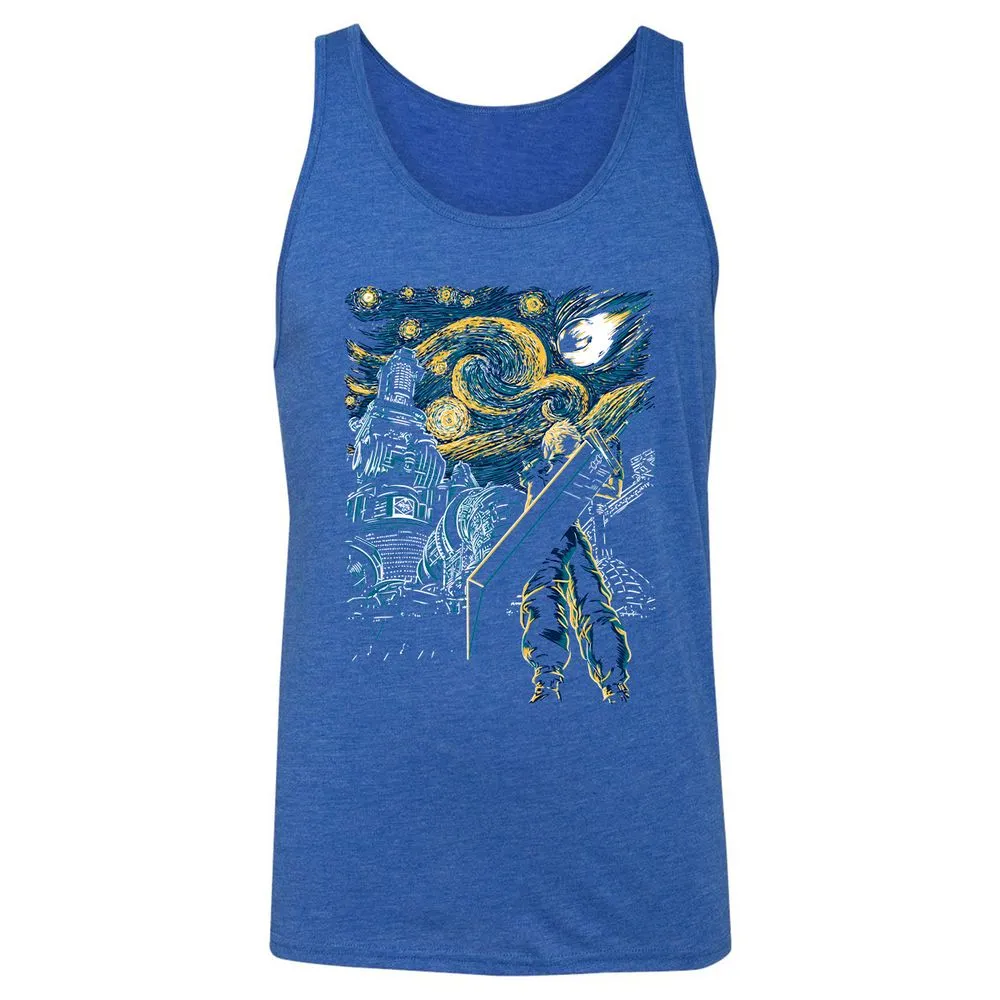 Unisex Jersey Tank - A9F3B4Q6 - True Royal Triblend - 12