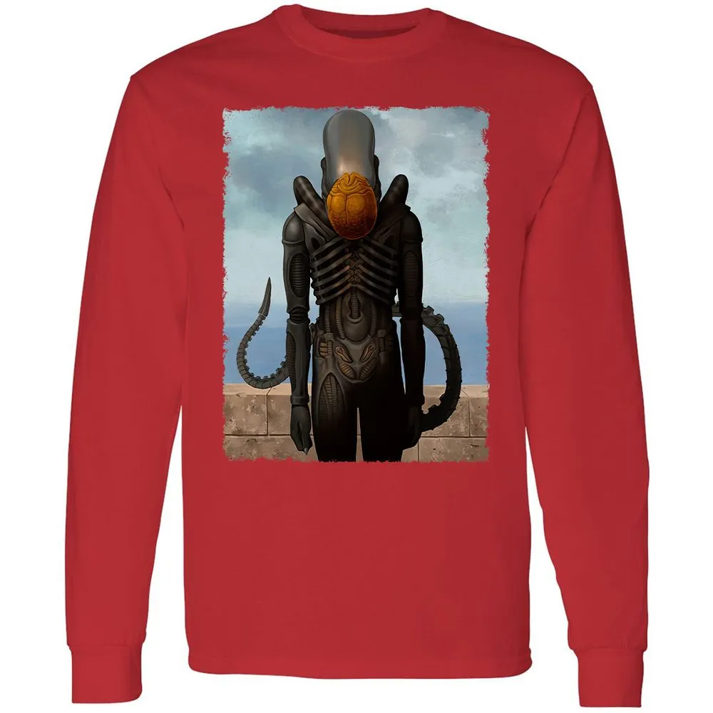 Long Sleeve T-Shirt - 9BQJ2ACC - Red - 14