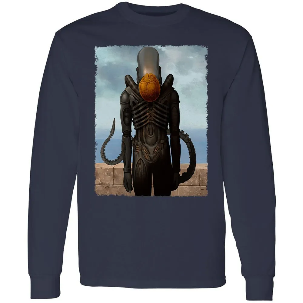Long Sleeve T-Shirt - 9BQJ2ACC - Navy - 2
