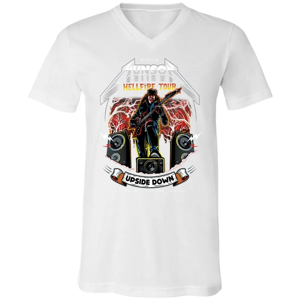 Unisex V-Neck T-Shirt - DTUK2314 - White - 5