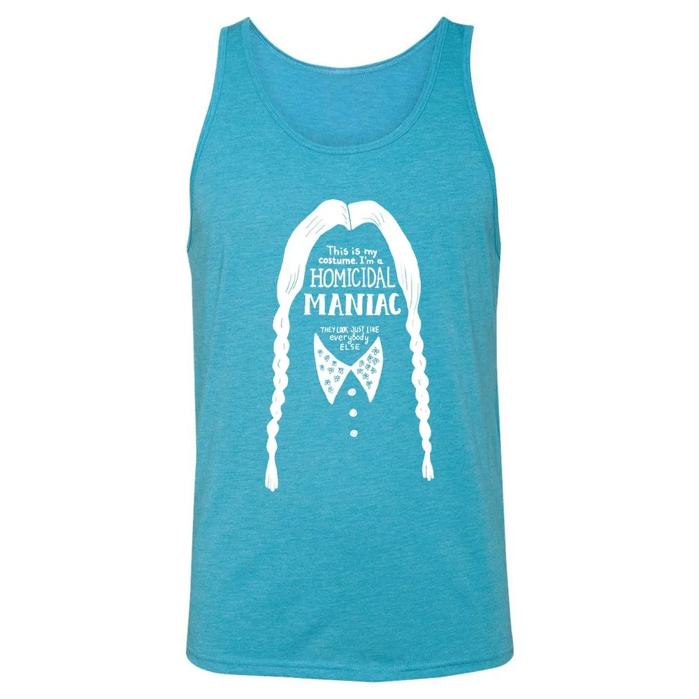 Unisex Jersey Tank - U86K82BP - Aqua Triblend - 3