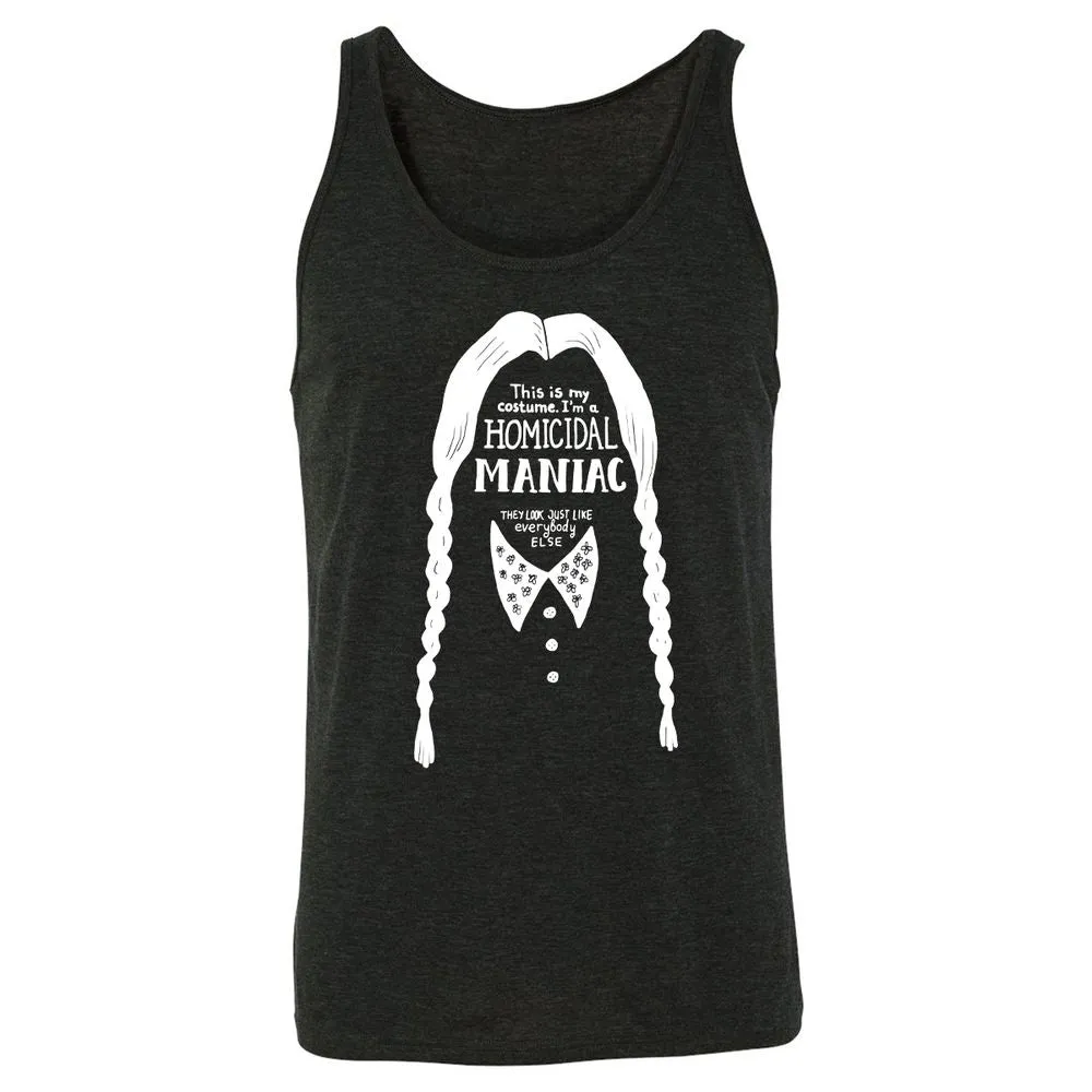 Unisex Jersey Tank - U86K82BP - Charcoal Black Triblend - 5