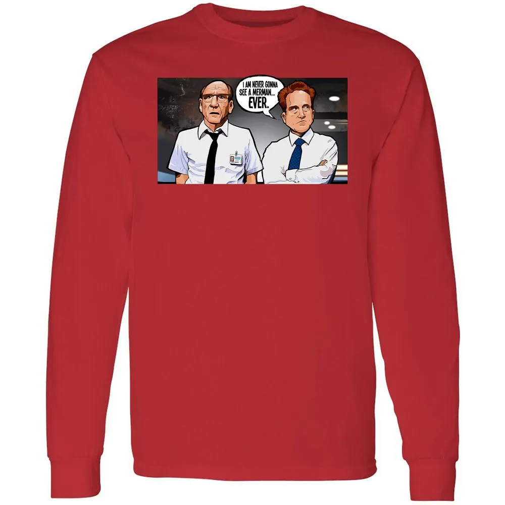 Long Sleeve T-Shirt - 9VLS3CX5 - Red - 14