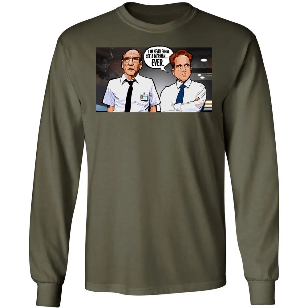 Long Sleeve T-Shirt - 9VLS3CX5 - Military Green - 16