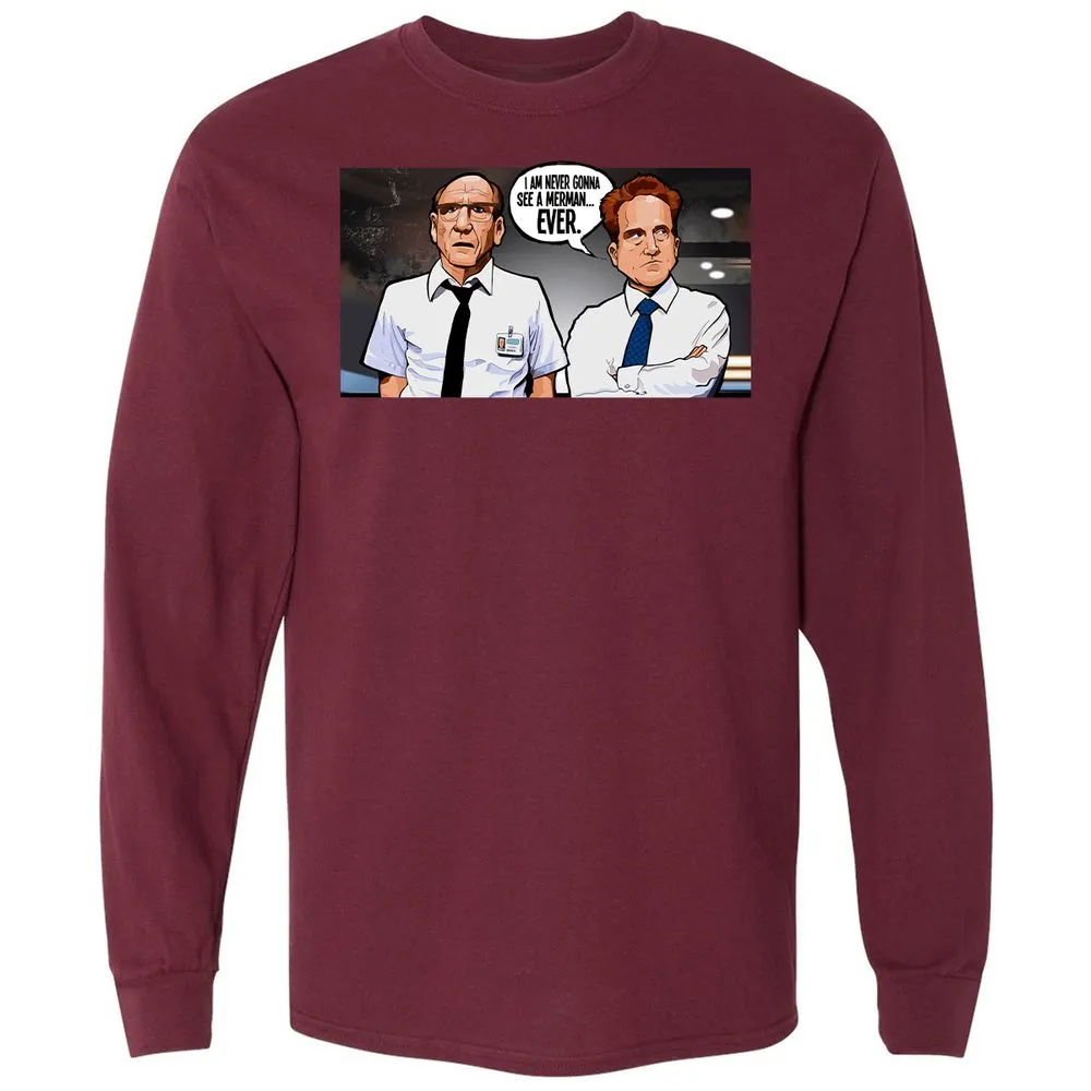 Long Sleeve T-Shirt - 9VLS3CX5 - Maroon - 11