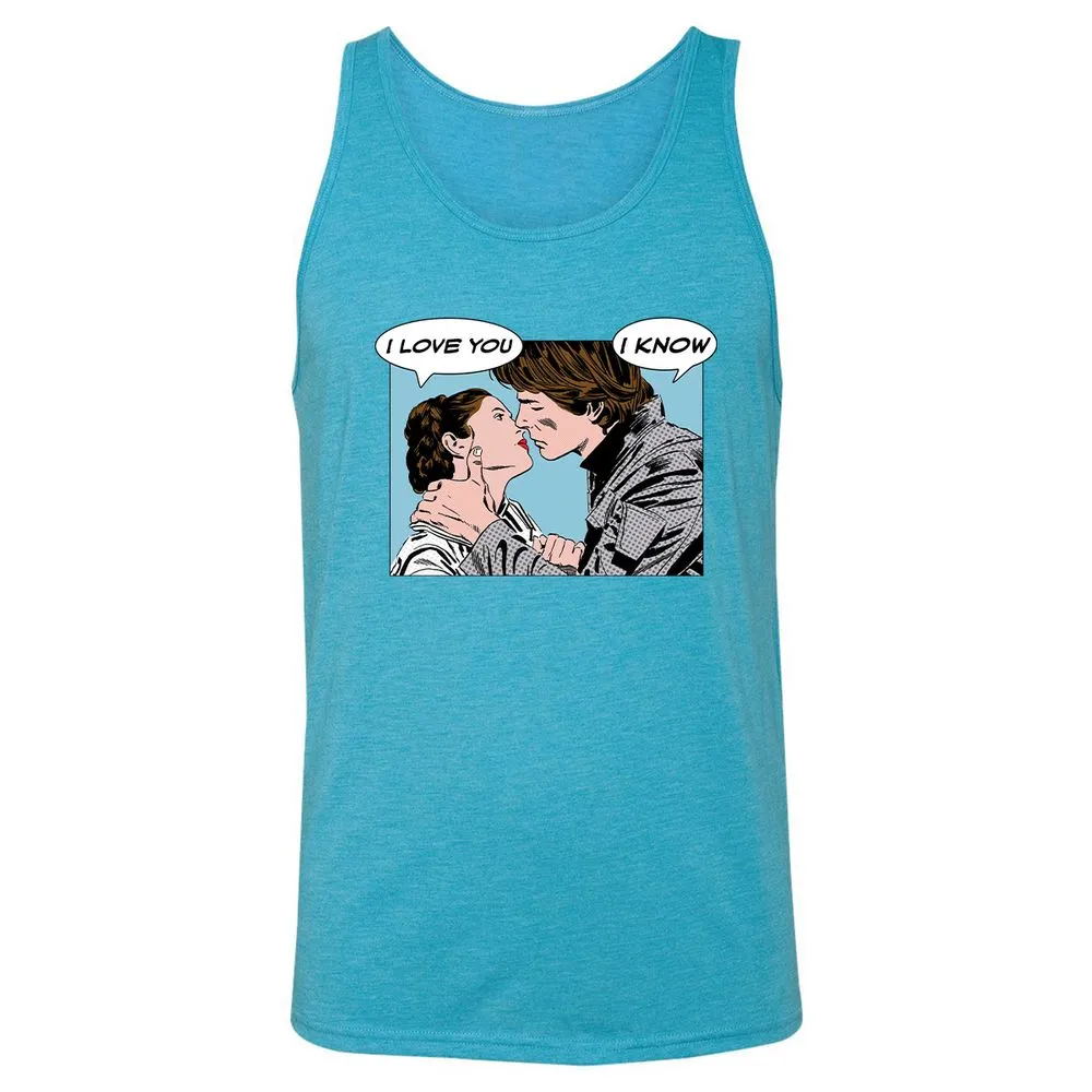 Unisex Jersey Tank - C9WUEBV5 - Aqua Triblend - 3