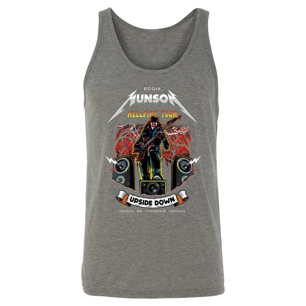 Unisex Jersey Tank - A776QU92 - Grey Triblend - 8