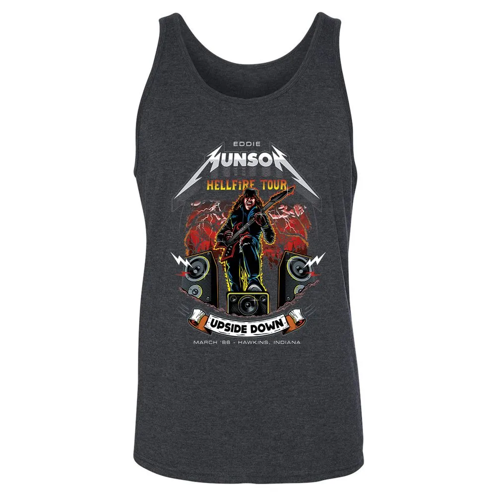 Unisex Jersey Tank - A776QU92 - Dark Grey Heather - 6