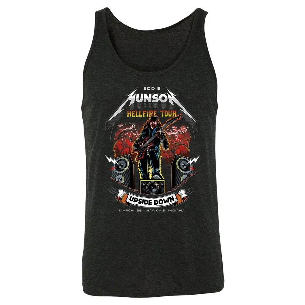 Unisex Jersey Tank - A776QU92 - Charcoal Black Triblend - 5