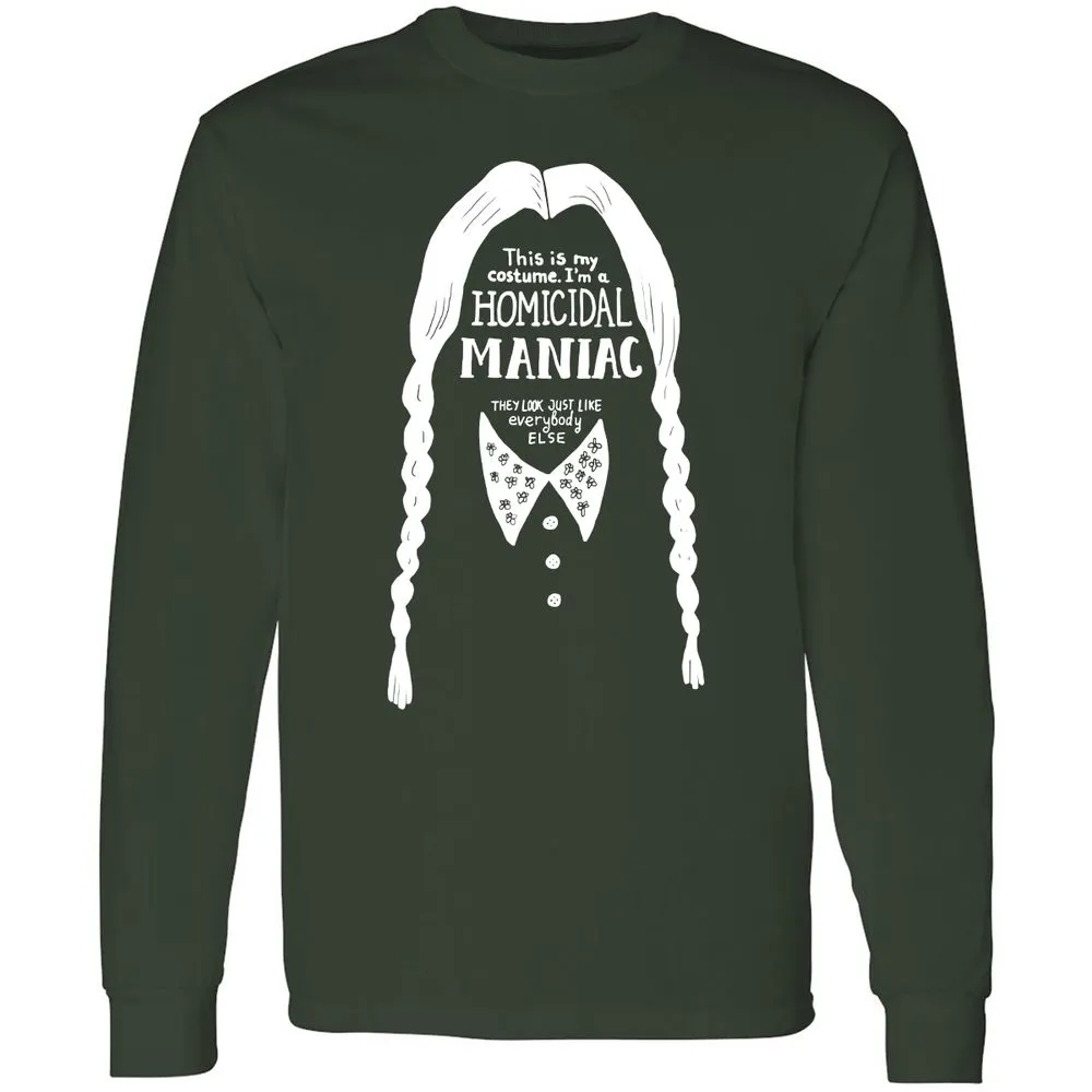 Long Sleeve T-Shirt - 5VTNYJJR - Forest Green - 4