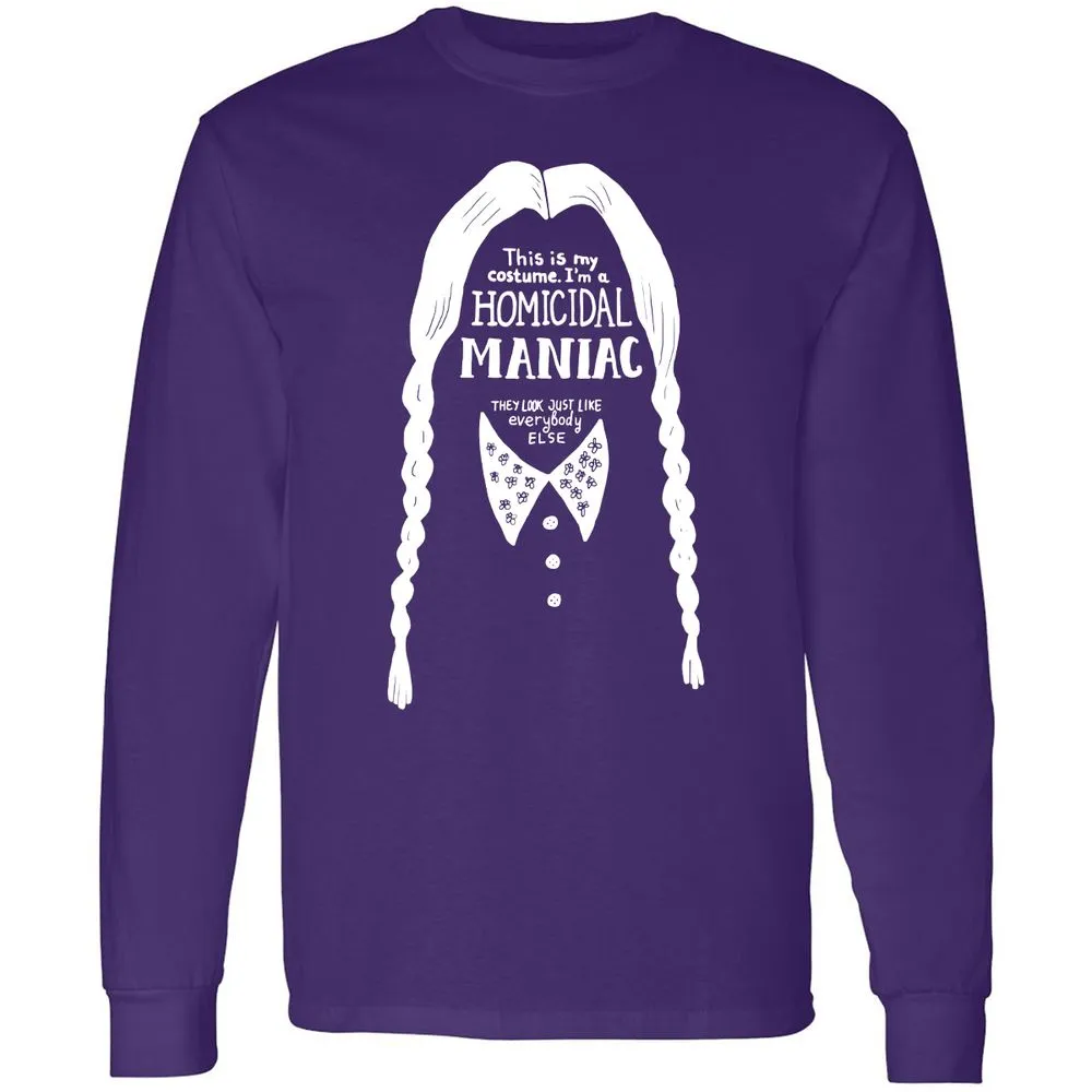 Long Sleeve T-Shirt - 5VTNYJJR - Purple - 13