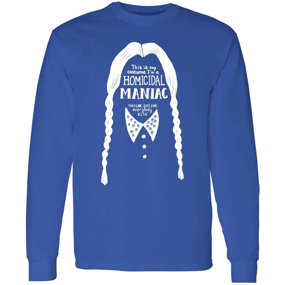 Long Sleeve T-Shirt - 5VTNYJJR - Royal - 8
